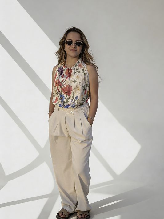 Beige Pant