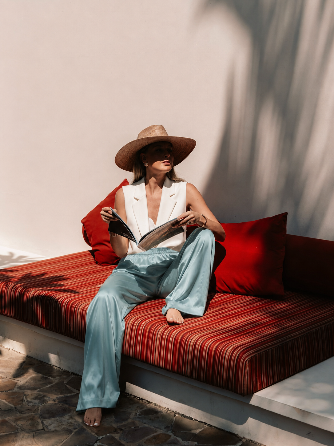 Flowing Wide-Leg Pants