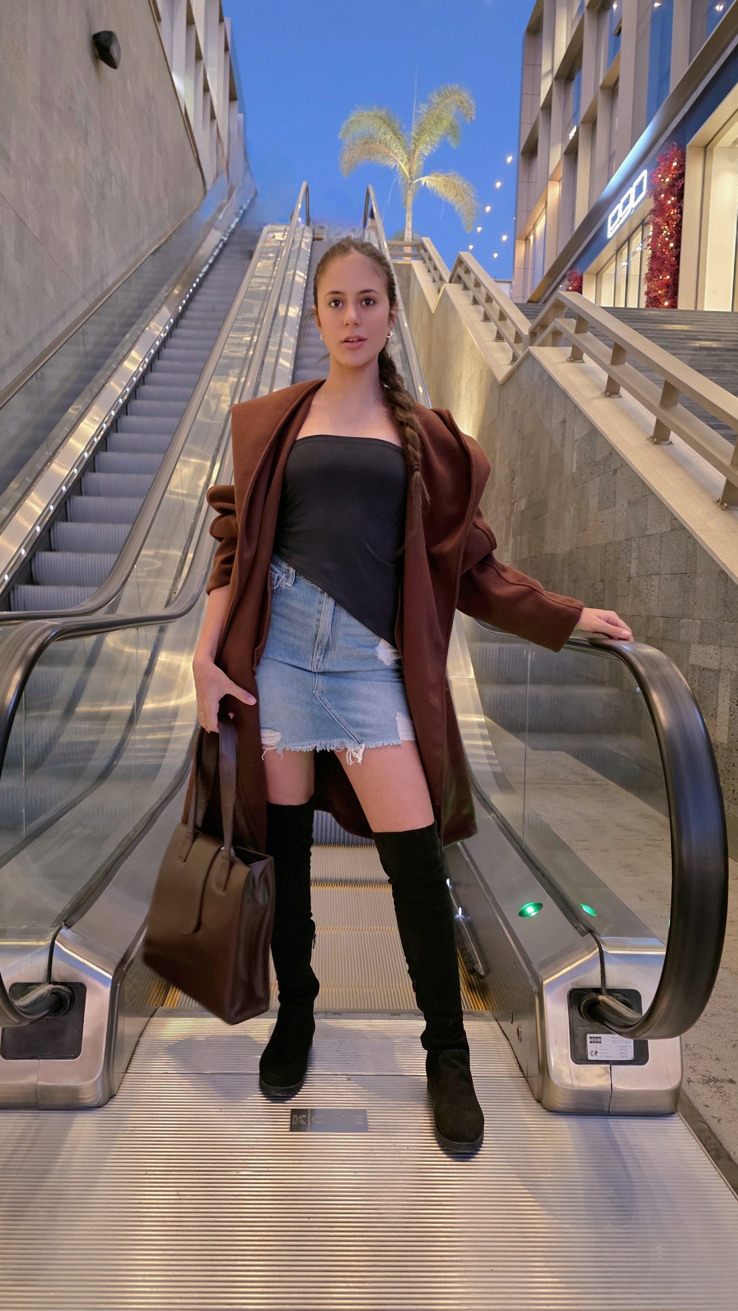 The Mysterious Dark Cocoa Coat