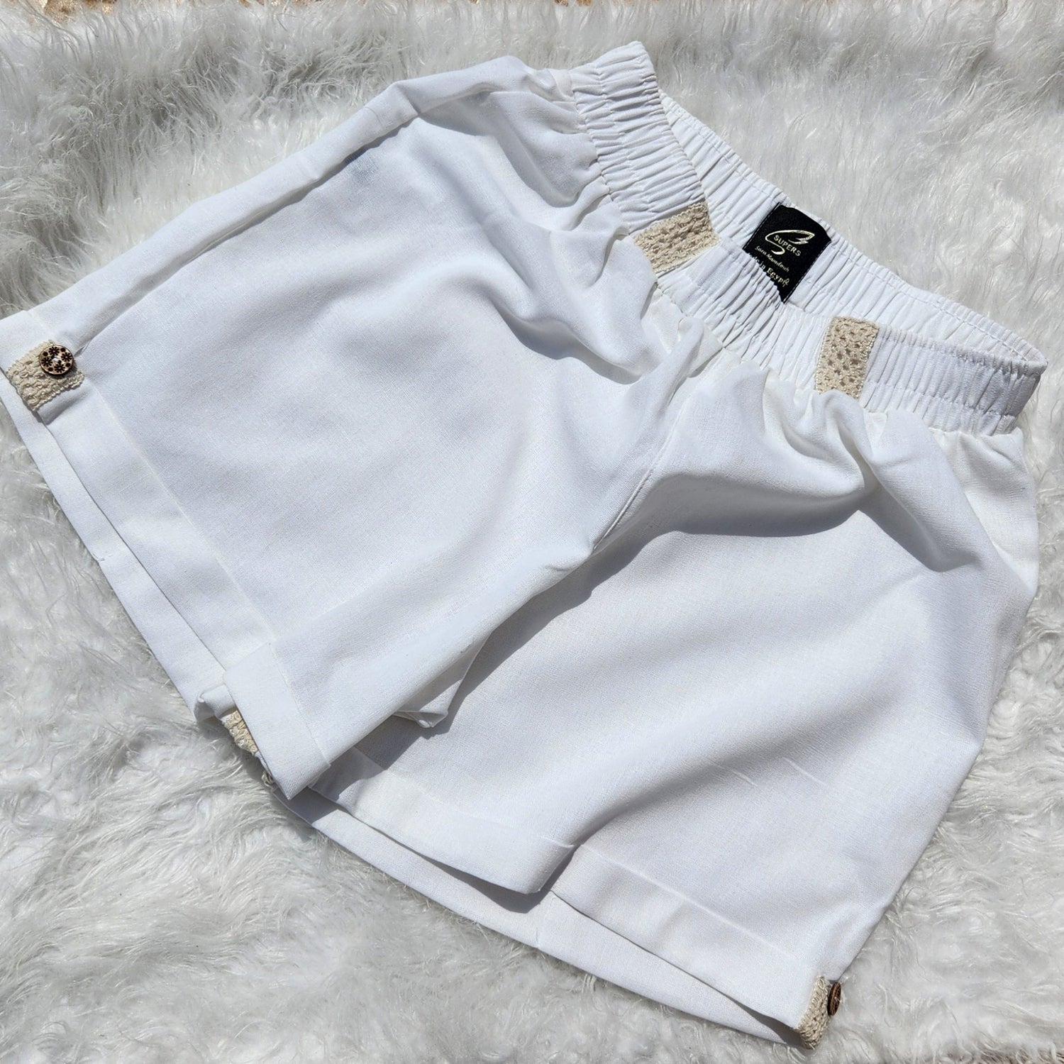 Pure Linen Shorts