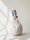 Off White Crochet Bucket Bag