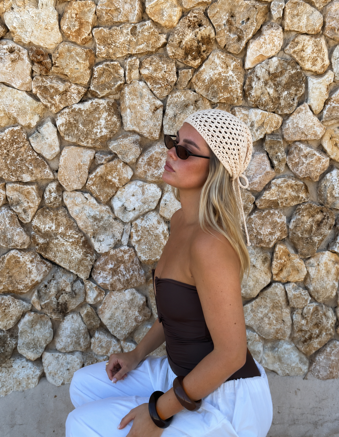 Coastal Crochet Bandana
