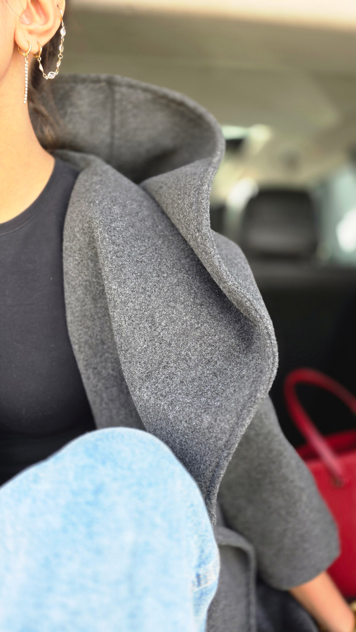 The Mysterious Charcoal Gray Coat