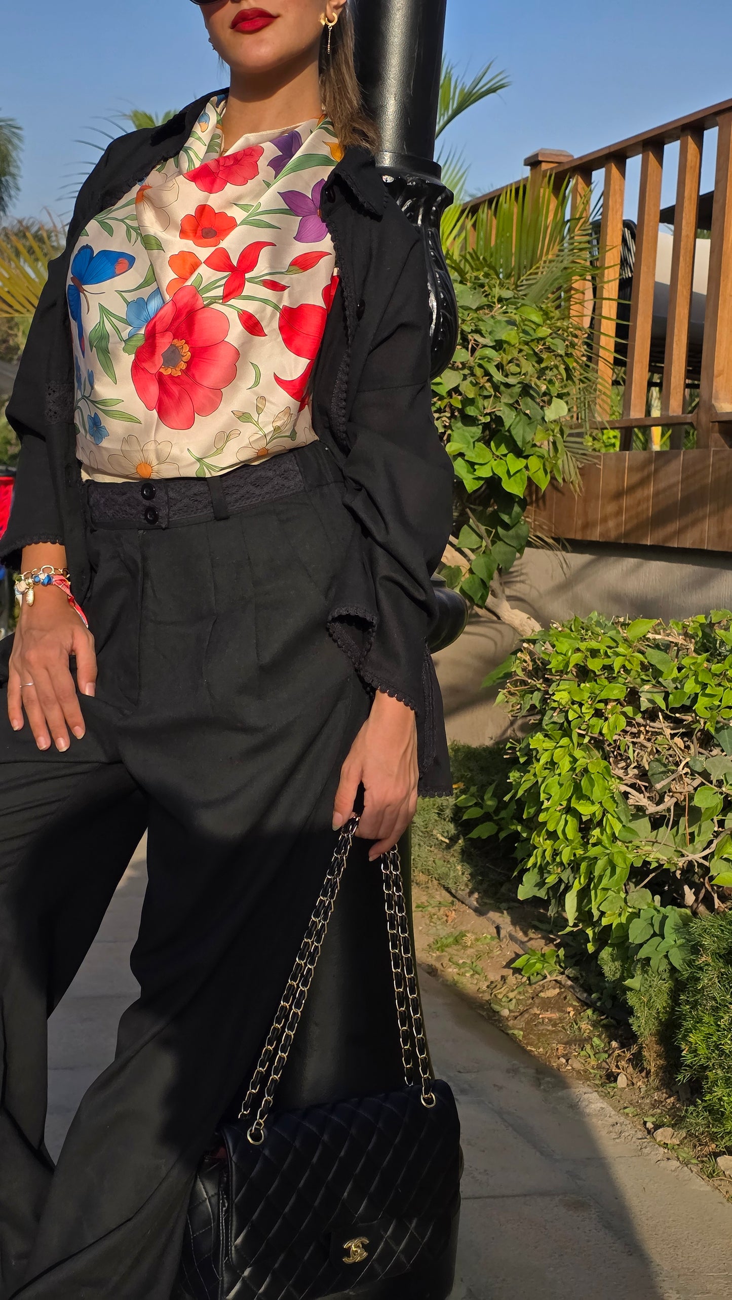 Black Pure Linen Pant