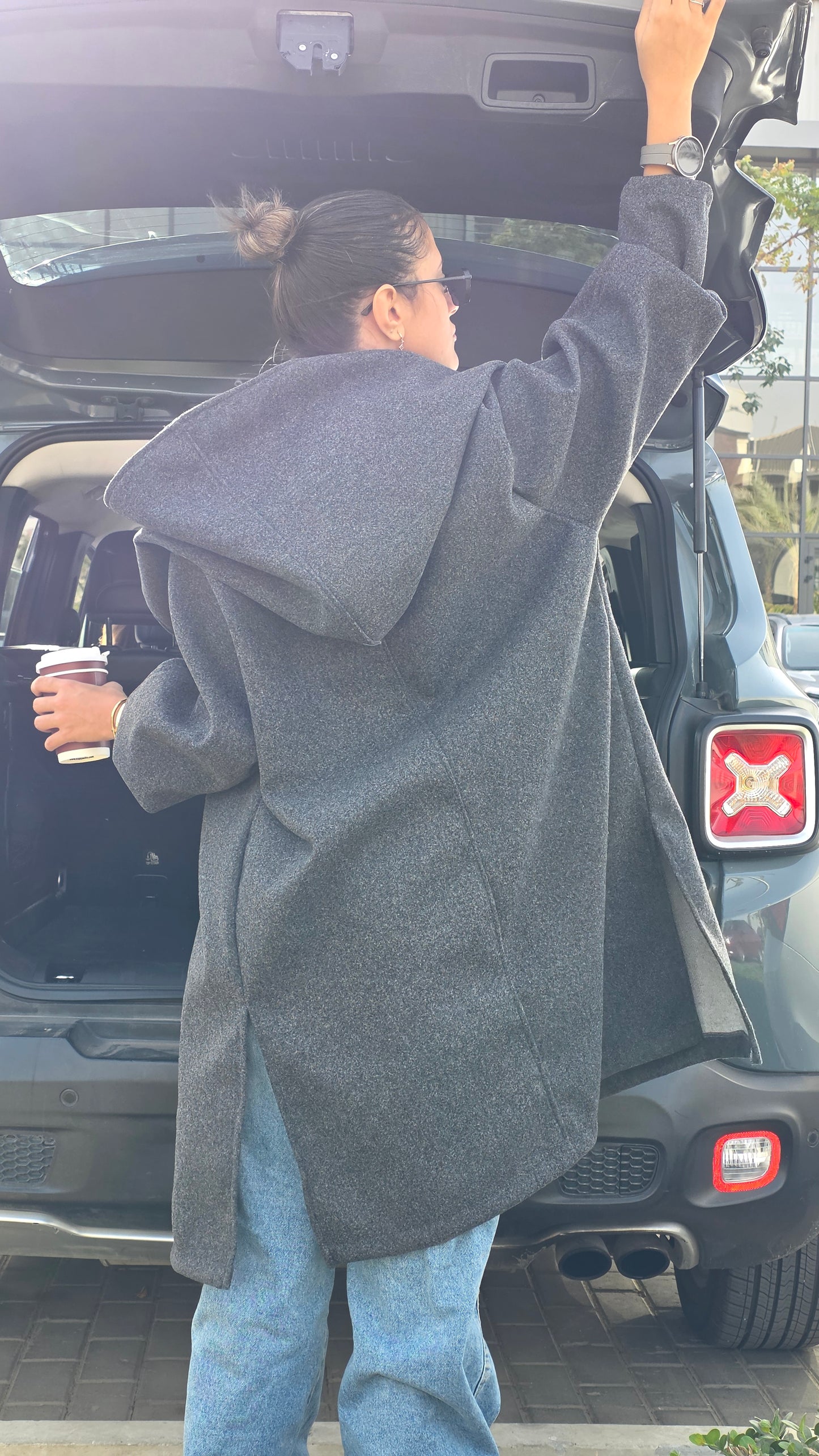 The Mysterious Charcoal Gray Coat