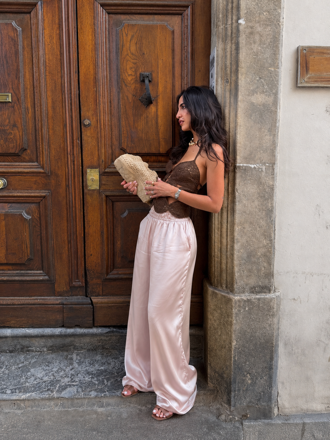 Flowing Wide-Leg Pants
