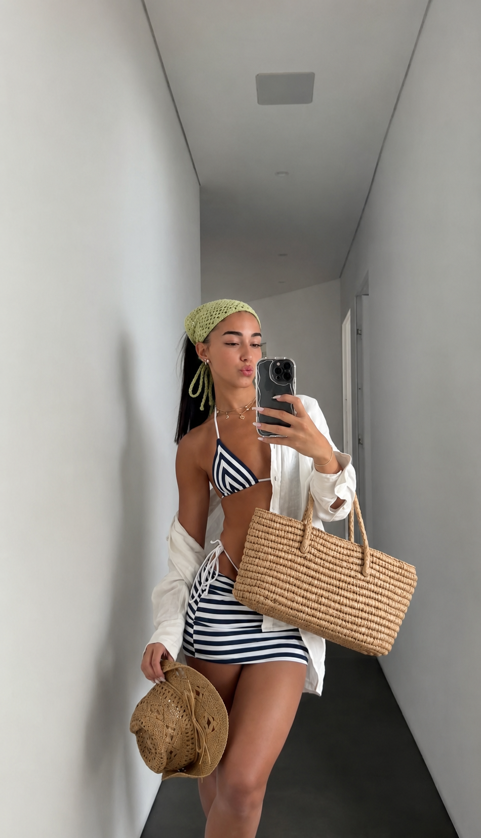 Coastal Crochet Bandana